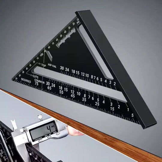 Woodworking Triangle Ruler 7-inch