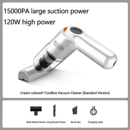 📢📢53% OFF !! ⏰ Cordless Car Vacuum – 10000Pa Suction & 4000mAh Battery 🚗