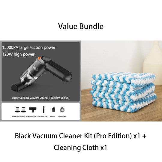 📢📢53% OFF !! ⏰ Cordless Car Vacuum – 10000Pa Suction & 4000mAh Battery 🚗