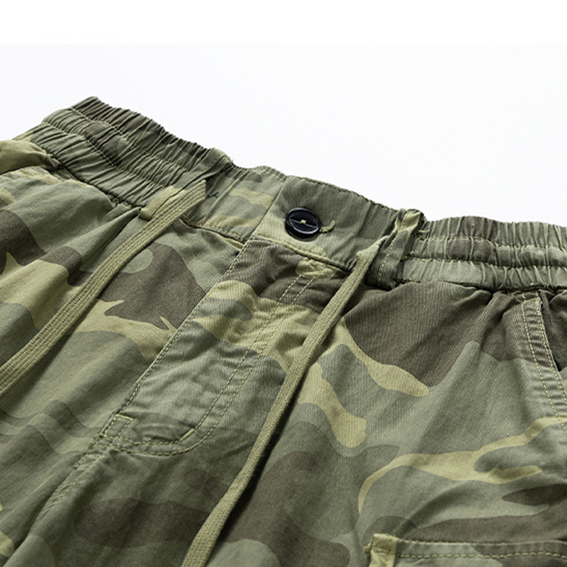 ✨ Men's Casual Relaxed Fit Cargo Shorts – Multi-Pockets, Breathable, Rugged 🌲