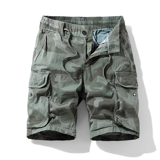 🩳 LIMITED-TIME 55% OFF! ✨ Men's Casual Relaxed Fit Cargo Shorts – Multi-Pockets, Breathable, Rugged 🌲