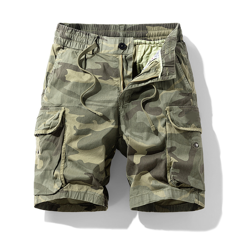 🩳 LIMITED-TIME 55% OFF! ✨ Men's Casual Relaxed Fit Cargo Shorts – Multi-Pockets, Breathable, Rugged 🌲
