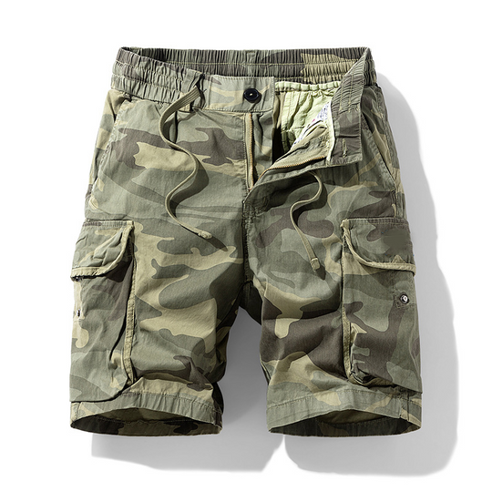🩳 LIMITED-TIME 55% OFF! ✨ Men's Casual Relaxed Fit Cargo Shorts – Multi-Pockets, Breathable, Rugged 🌲