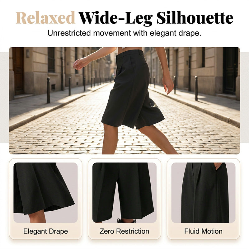 🩳Limited Time Special Price ￡13.99!!✨Women's Loose Fit Bermuda Shorts