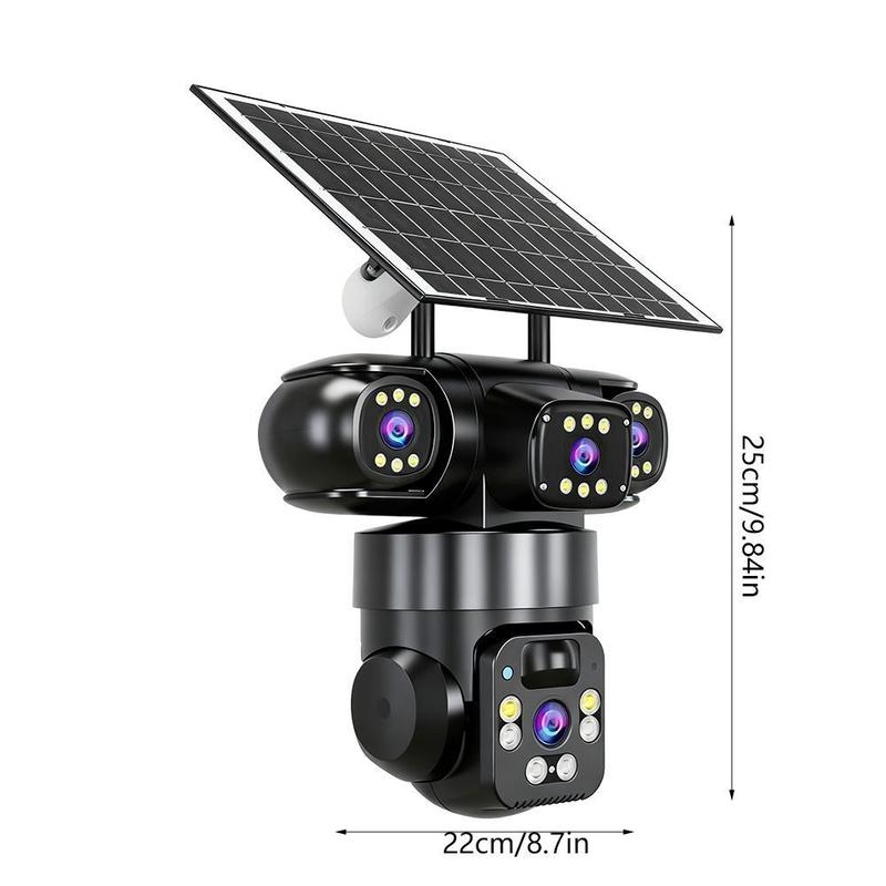 ⏳ LIMITED-TIME 50% OFF! ⏰6K 9MP Outdoor Wi-Fi Security Camera | 10x Zoom, 3 Lenses, 360° PTZ | IP66 Waterproof, Color Night Vision, Two-Way Audio, Motion Tracking