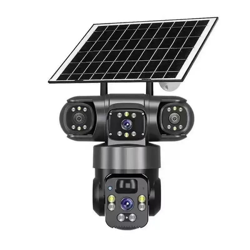 ⏳ LIMITED-TIME 50% OFF! ⏰6K 9MP Outdoor Wi-Fi Security Camera | 10x Zoom, 3 Lenses, 360° PTZ | IP66 Waterproof, Color Night Vision, Two-Way Audio, Motion Tracking