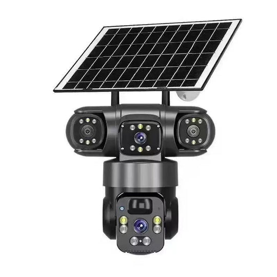 ⏳ LIMITED-TIME 50% OFF! ⏰6K 9MP Outdoor Wi-Fi Security Camera | 10x Zoom, 3 Lenses, 360° PTZ | IP66 Waterproof, Color Night Vision, Two-Way Audio, Motion Tracking