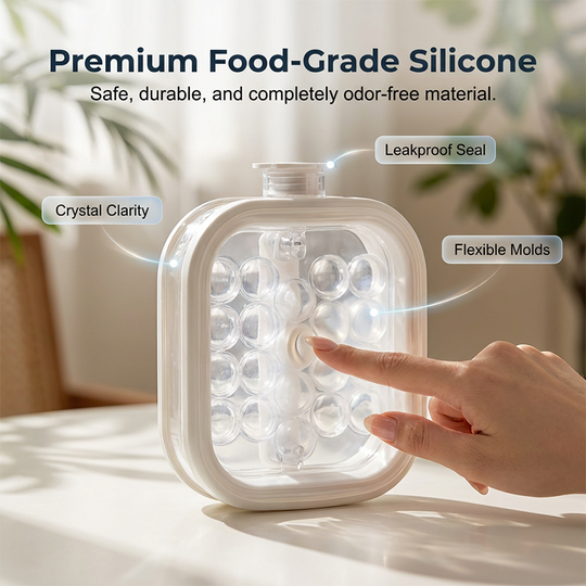 🥇Summer Hot Sale 💦Portable Silicone Ice Ball Maker Kettle🧊