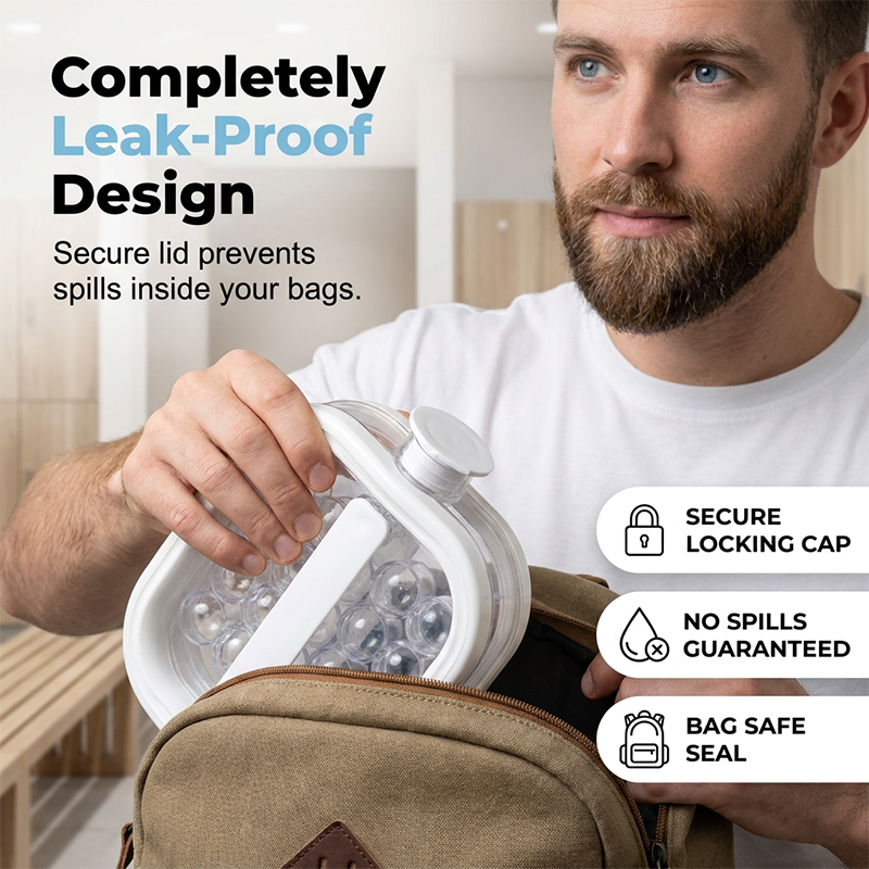 🥇Summer Hot Sale 💦Portable Silicone Ice Ball Maker Kettle🧊