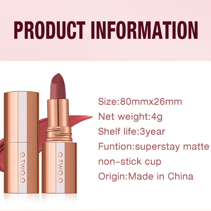 🔥Hot Sale 50% OFF🔥 Coffee & Kiss Proof! 24H Matte Lipstick – Velvet All-Day, Zero Touch-Ups ☕