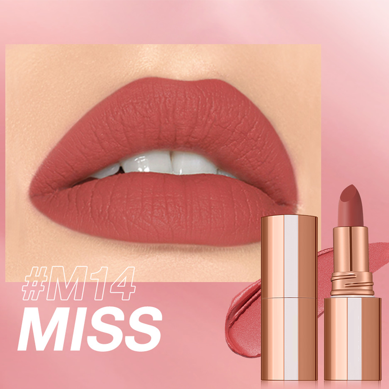 🔥Hot Sale 50% OFF🔥 Coffee & Kiss Proof! 24H Matte Lipstick – Velvet All-Day, Zero Touch-Ups ☕