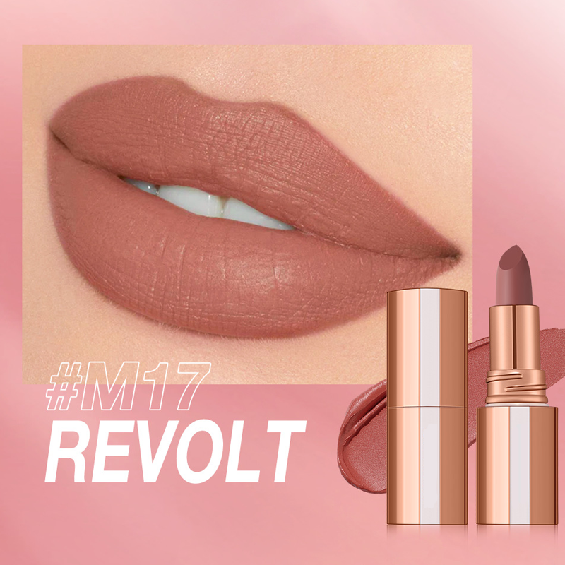 🔥Hot Sale 50% OFF🔥 Coffee & Kiss Proof! 24H Matte Lipstick – Velvet All-Day, Zero Touch-Ups ☕