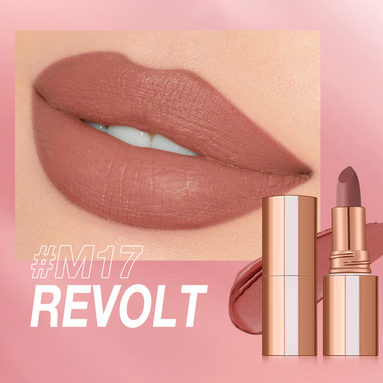 🔥Hot Sale 50% OFF🔥 Coffee & Kiss Proof! 24H Matte Lipstick – Velvet All-Day, Zero Touch-Ups ☕