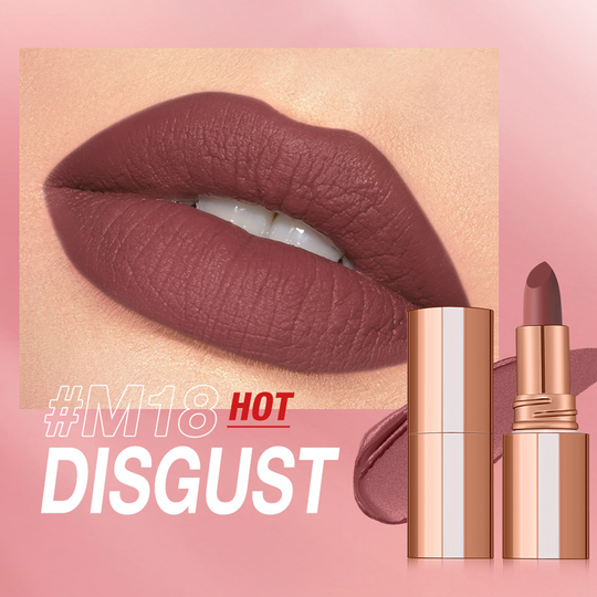 🔥Hot Sale 50% OFF🔥 Coffee & Kiss Proof! 24H Matte Lipstick – Velvet All-Day, Zero Touch-Ups ☕