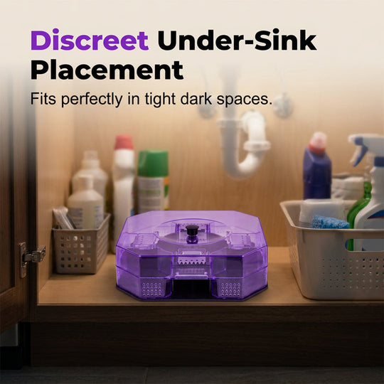 Reusable Roach Trap – Physical capture, no toxic sprays. One‑way doors, easy to check & clean. Safe for homes with kids & pets! 🏠✨
