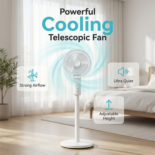 Telescopic Fan for Bedroom
