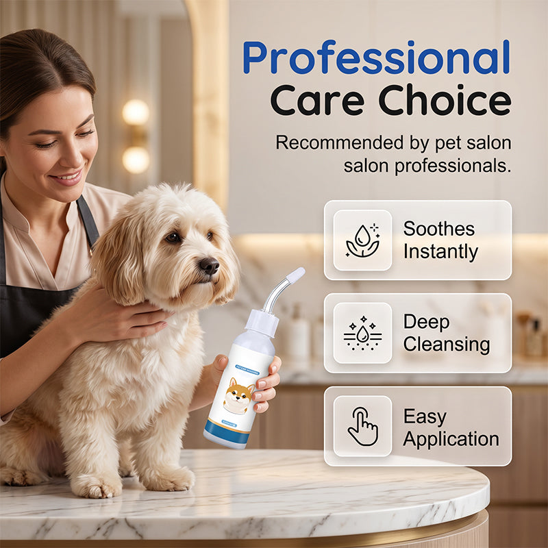 Gentle Pet Ear Cleaner Solution 🐾 Happy Ears, Happy Pet – A Gentle Clean for Healthy, Itch-Free Ears ✨