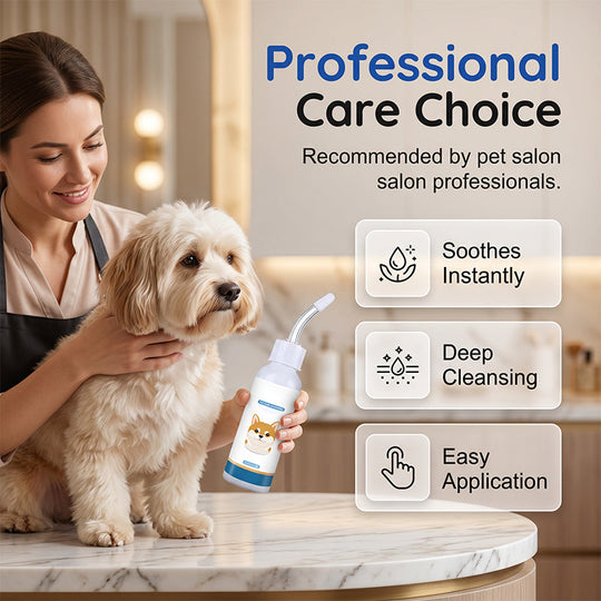 Gentle Pet Ear Cleaner Solution 🐾 Happy Ears, Happy Pet – A Gentle Clean for Healthy, Itch-Free Ears ✨
