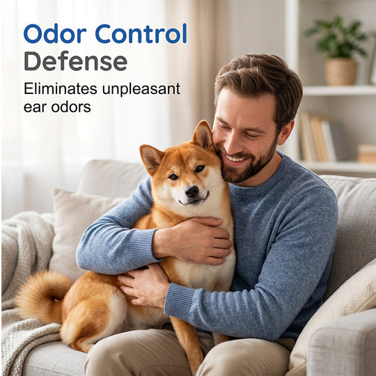 Gentle Pet Ear Cleaner Solution 🐾 Happy Ears, Happy Pet – A Gentle Clean for Healthy, Itch-Free Ears ✨