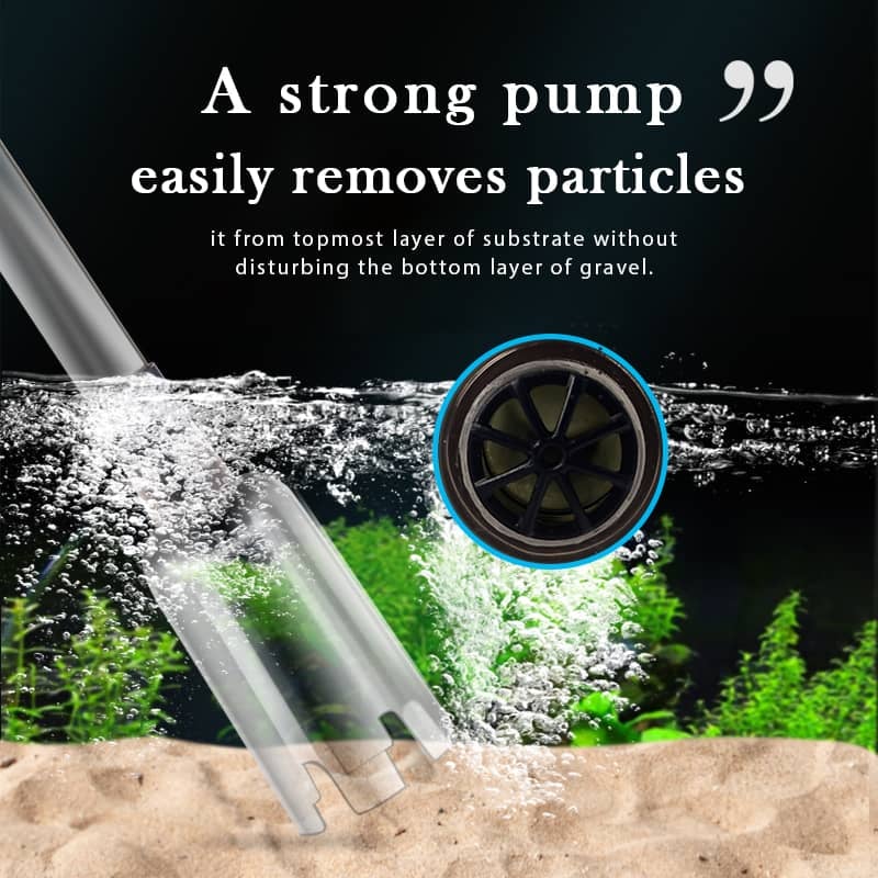🐠LAST DAY SALE 60% OFF⚡50K+ SOLD 🐟Electric Aquarium Gravel Cleaner—battery-operated, adjustable length, and easy to use—suitable for all aquariums 🧹🐟