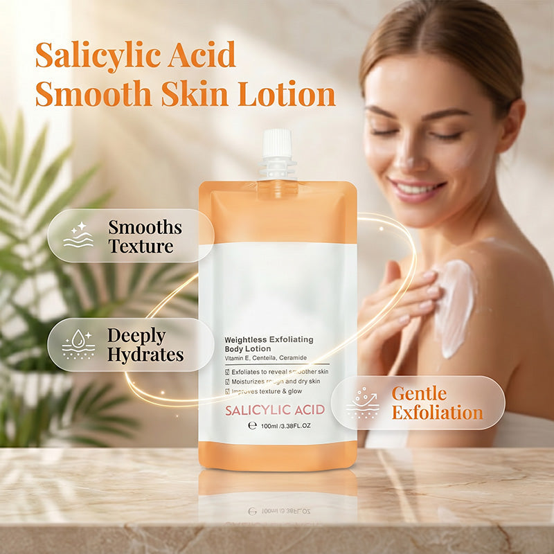 Salicylic Acid Exfoliating Body Lotion Moisturizing Cream