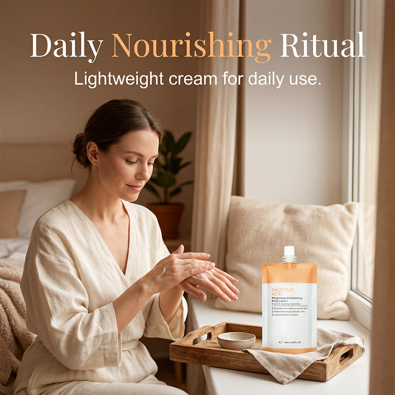 Salicylic Acid Exfoliating Body Lotion Moisturizing Cream