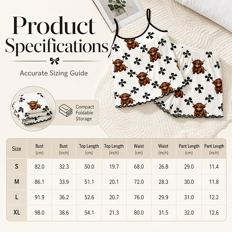 📢📢50% OFF !! ⏰Summer Sleepless Spaghetti Strap Cami Sleepwear Set
