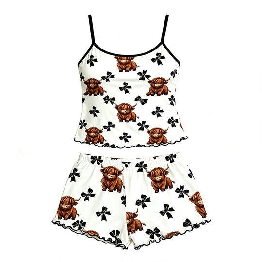 📢📢40% OFF !! ⏰Summer Sleepless Spaghetti Strap Cami Sleepwear Set