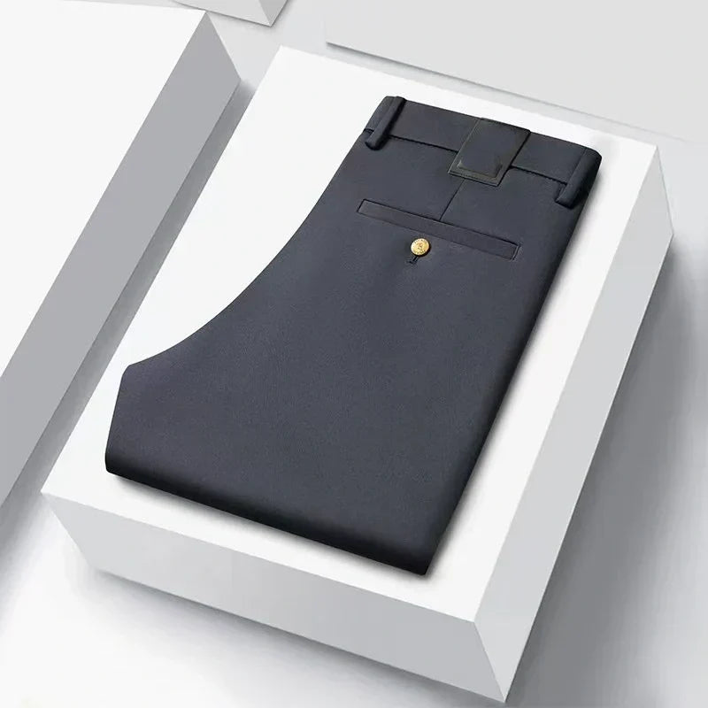 📢📢50% OFF !! ⏰Men's High-Stretch Straight-Leg Pants