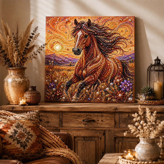 🦉💛 Highland Cow Pearl Art DIY Kit – Relaxing DIY Craft to Create Stunning Coastal Artwork (📦Buy 4 Free Shipping)