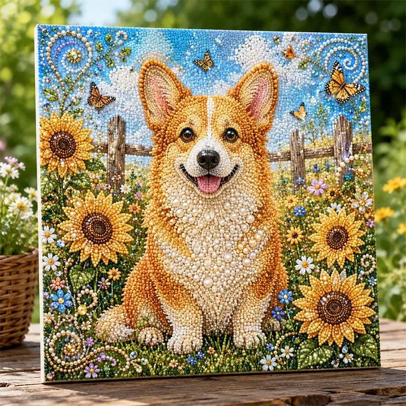 🦉💛 Highland Cow Pearl Art DIY Kit – Relaxing DIY Craft to Create Stunning Coastal Artwork (📦Buy 4 Free Shipping)