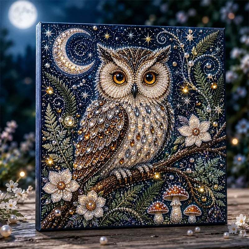 🦉💛 Highland Cow Pearl Art DIY Kit – Relaxing DIY Craft to Create Stunning Coastal Artwork (📦Buy 4 Free Shipping)