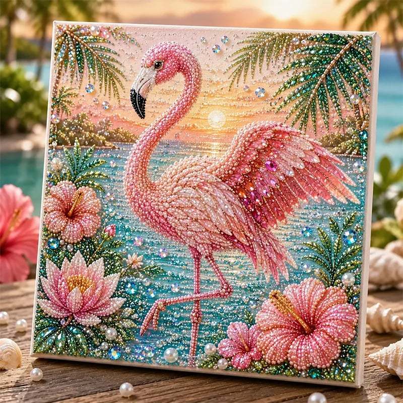 🦉💛 Highland Cow Pearl Art DIY Kit – Relaxing DIY Craft to Create Stunning Coastal Artwork (📦Buy 4 Free Shipping)