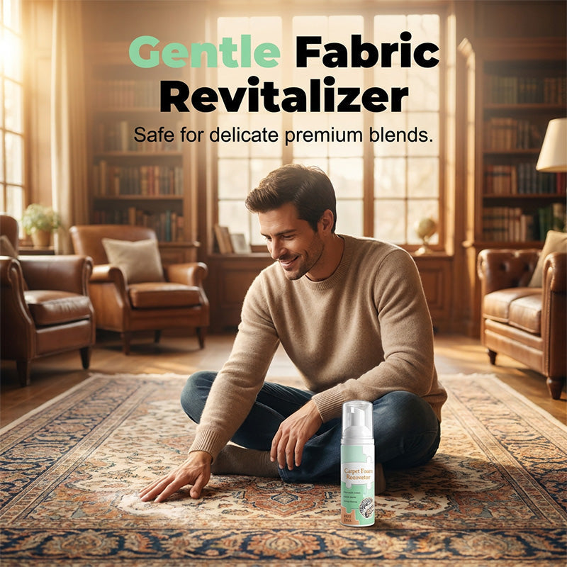 ⏳ Limited Time Buy 2 Get 1 Free! ✨Waterless Carpet Foam Stain Remover with Towel