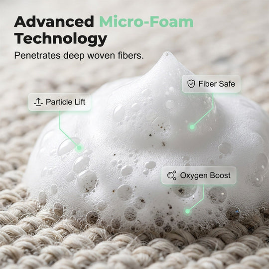 ⏳ Limited Time Buy 2 Get 1 Free! ✨Waterless Carpet Foam Stain Remover with Towel