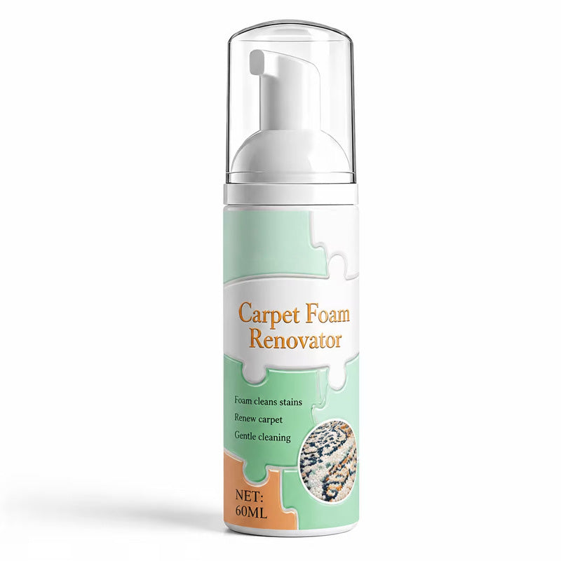 ⏳ Limited Time Buy 2 Get 1 Free! ✨Waterless Carpet Foam Stain Remover with Towel