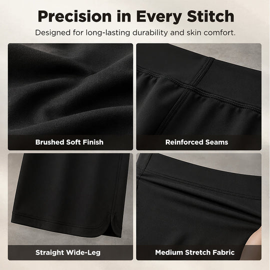 ⏰Last Day Sale 50% OFF🩳Women's Casual Wide-Leg Knee-Length Shorts