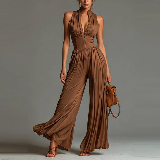📢📢50% OFF !!⏰Flowing Pleated Jumpsuit