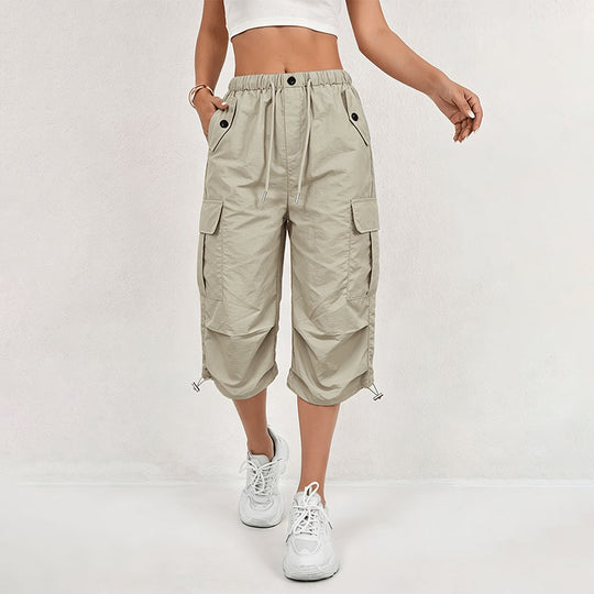 ✨New Arrivals & Special Offers-Women's Lightweight Quick Dry Cargo Capri Pants