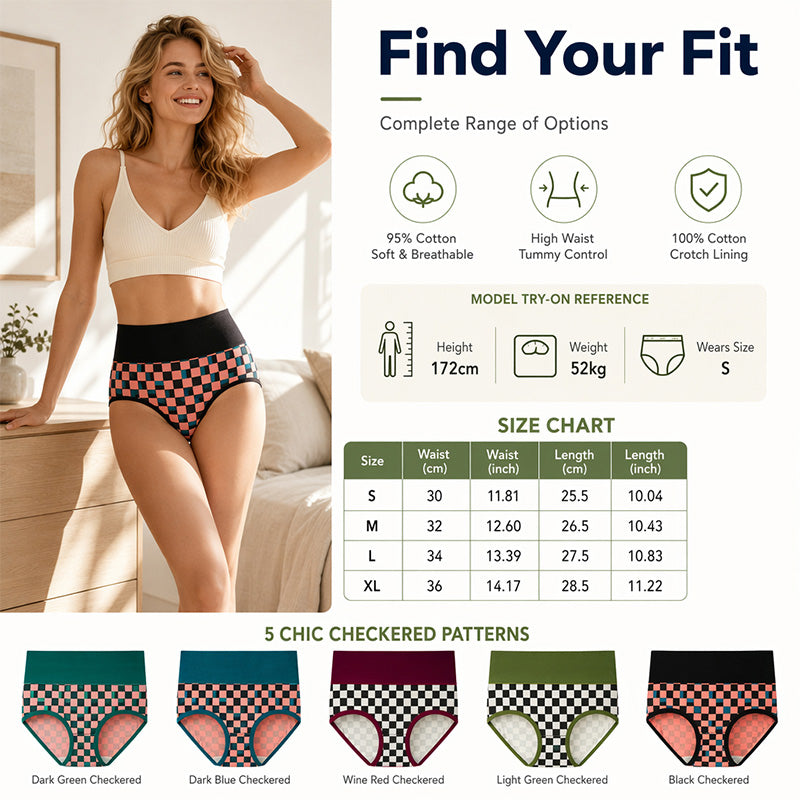 🌸 LIMITED OFFER –50%!✨Women's Soft High Waisted Stretch Panties