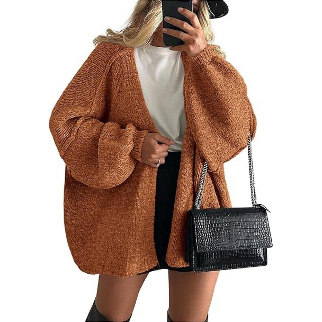 Women's Oversized Knit Cardigan