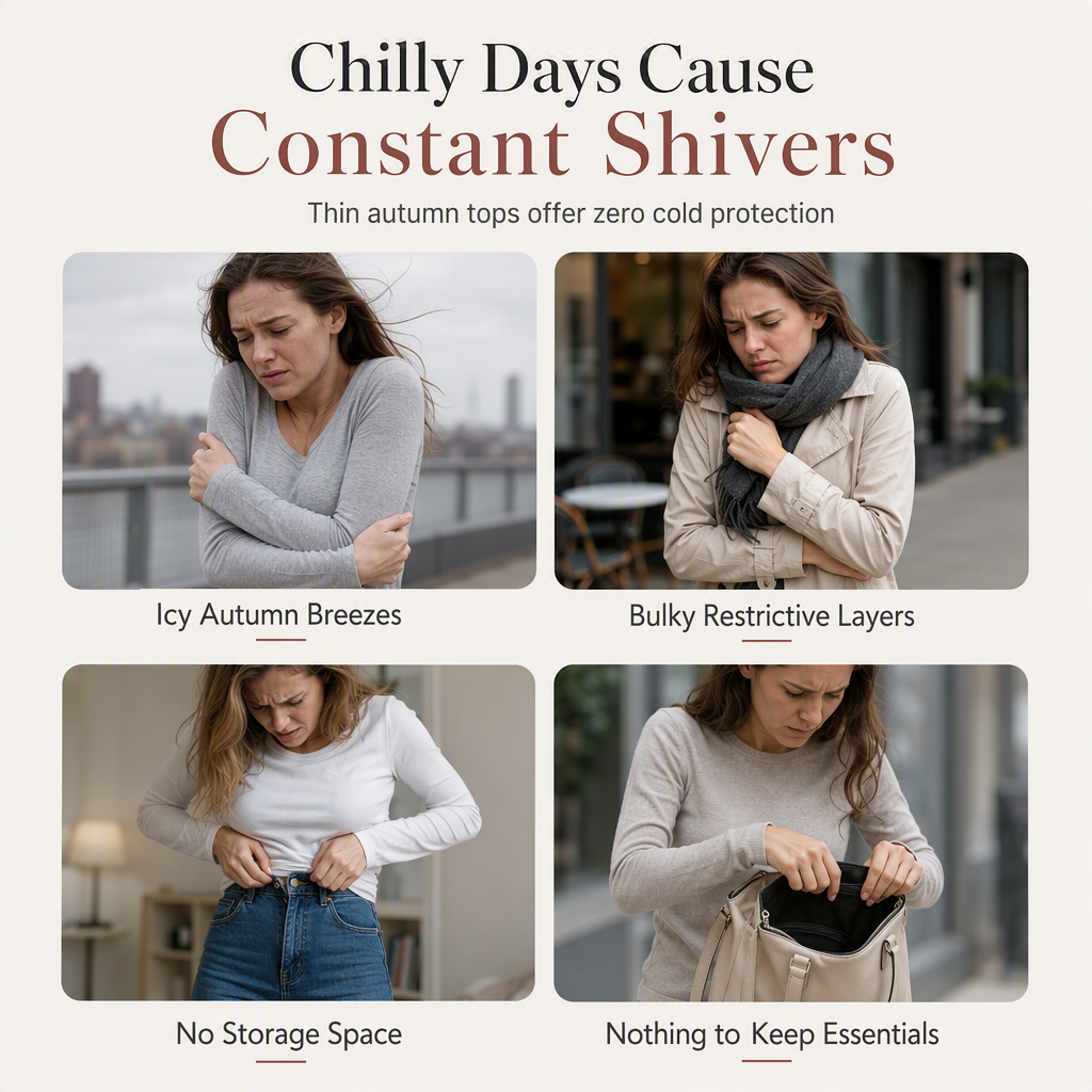 🍂LAST DAY SALE 60% OFF👍✨☁️Women's Warm Crew Neck Long Sleeve Top