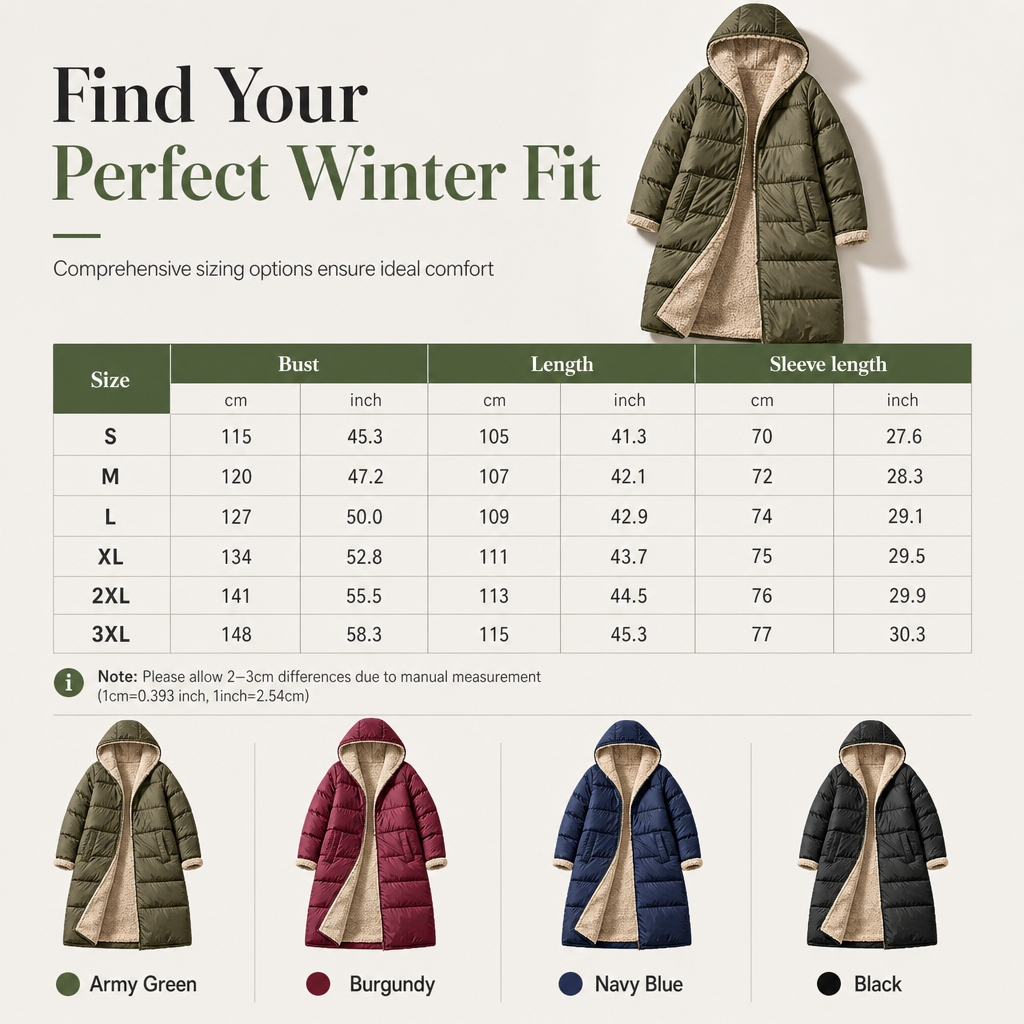 🧥 Two Looks, One Cozy Coat ⚡ Women's Reversible Hooded Padded Coat