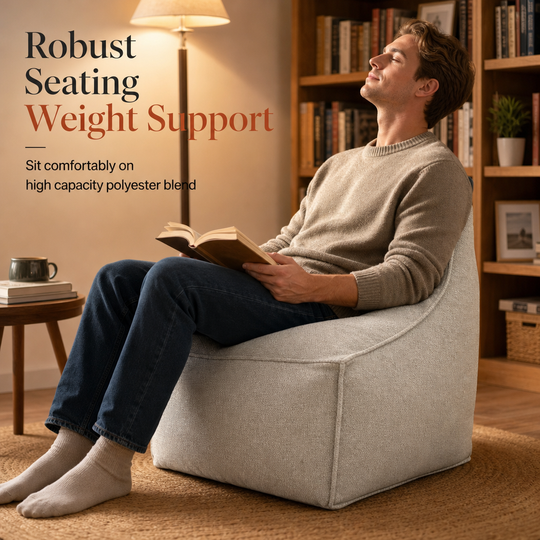 🪑✨ Clothes Storage Ottoman – 50% OFF! Effortless wide-zip packing, robust stitching, 45x45x23cm – tidy rooms, comfy seat. 🧵