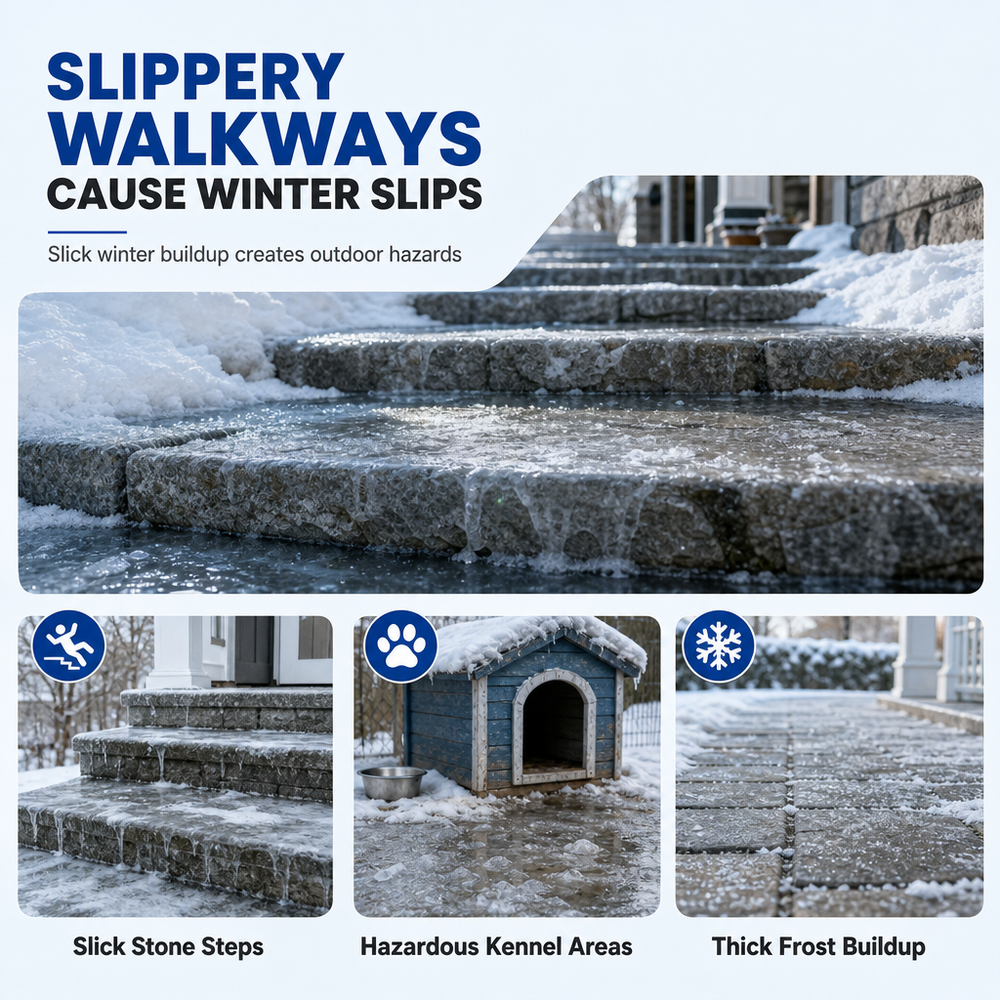 🥳2026 HOT SALE🥳💞50K+ SOLD! ❄️🐾  Outdoor De-Icing & Snow Melting Spray – pet-safe, dissolves frost on contact. Clear steps, walkways & patios fast! 🛡️✅