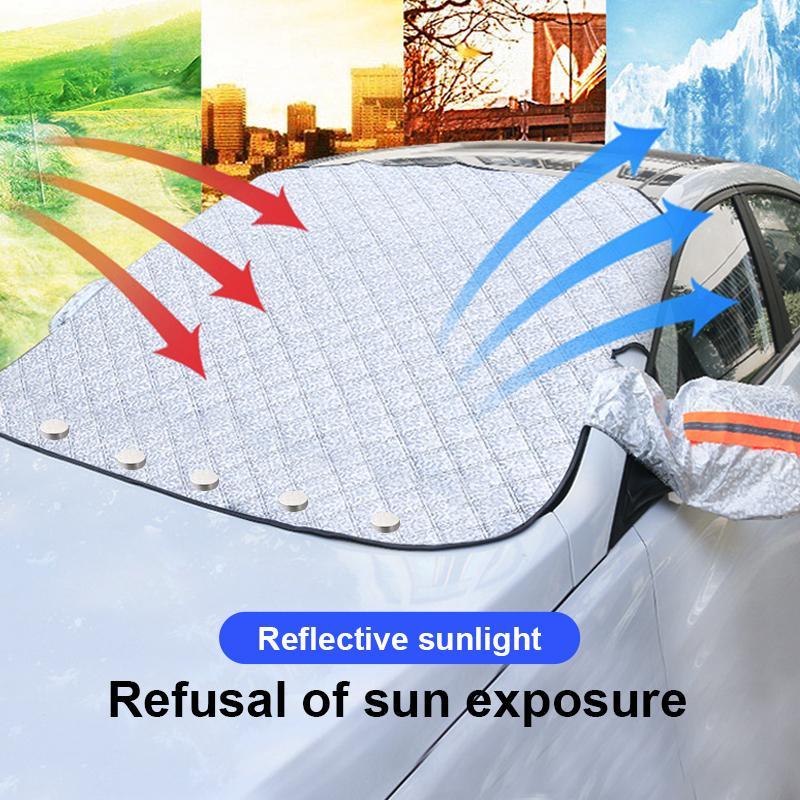 🚗🛡️Winter Essentials❄️Magnetic Car Anti-Snow Cover