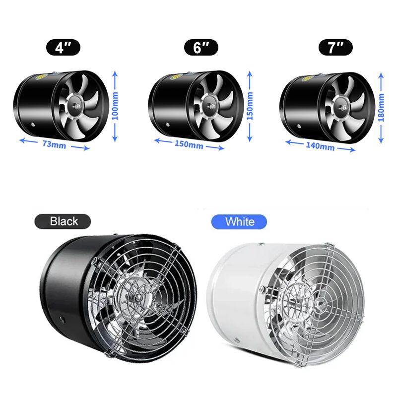 Pousbo® [Super Suction] Multifunctional Powerful Silent Exhaust Fan