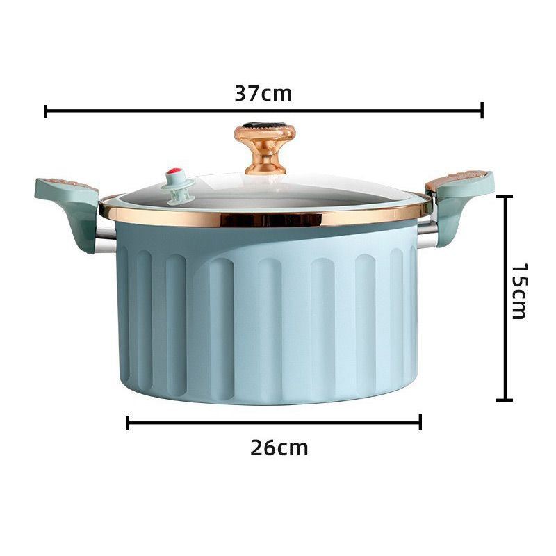 🎅Christmas Gift For Family🥳Non-stick Enamel Micro Pressure Cooker