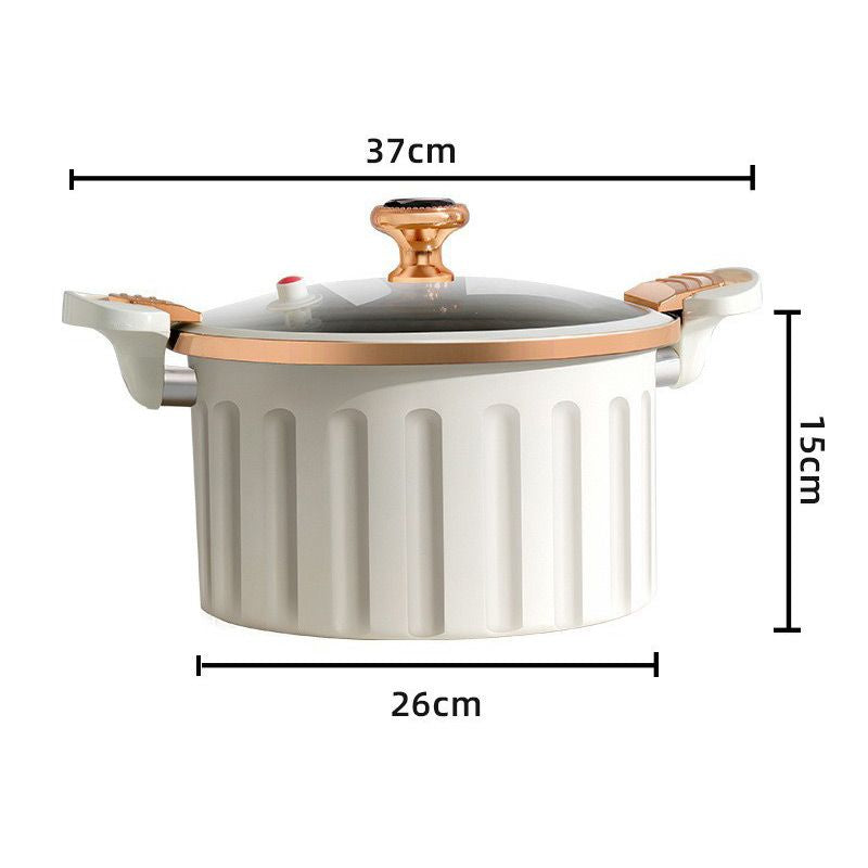 🎅Christmas Gift For Family🥳Non-stick Enamel Micro Pressure Cooker