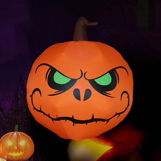 Large Halloween Inflatable Pumpkin Light